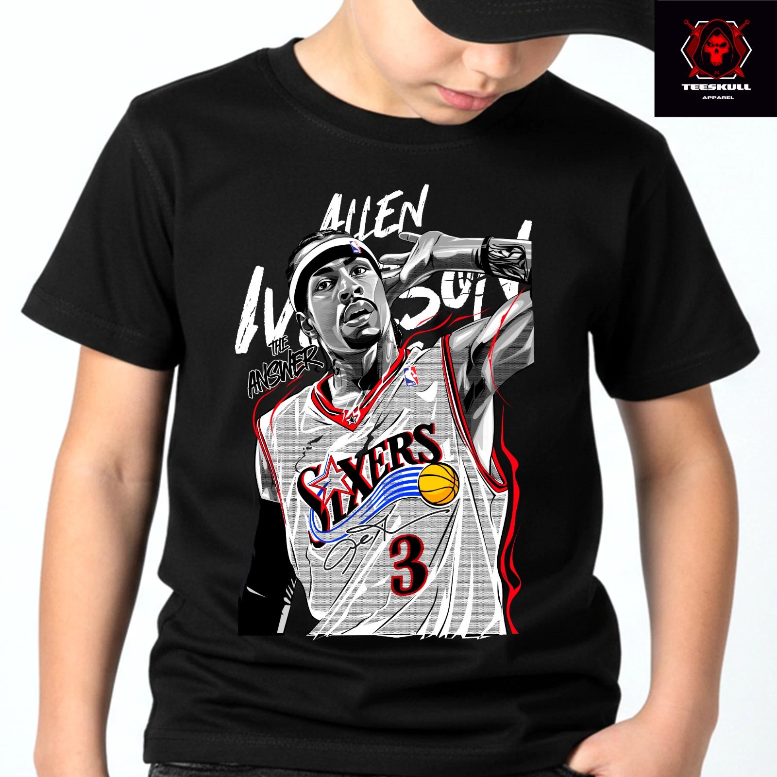 Allen Iverson NBA Superstars Tribute Unisex Premium Cotton T-Shirt S