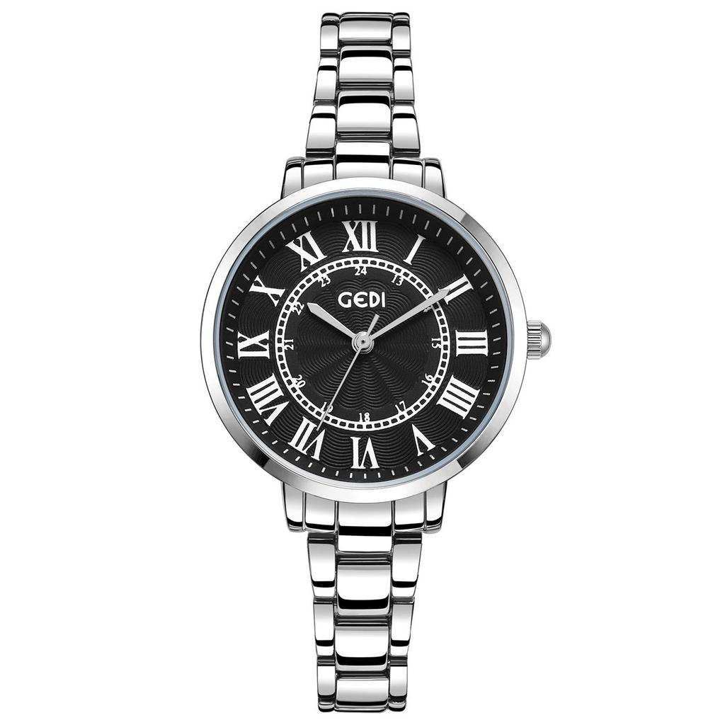 Retro Wind Quartz Watch Women'S Niche Light Luxury Waterproof Alloy Women'S Watch