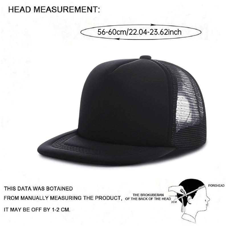 Simple New Flat Brimmed Hat Fashionable Street Pop Skateboarding Hip Hop Hat Daily Leisure Sunshade Baseball Hat Mesh Hat