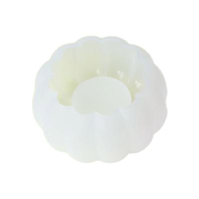 Molde para portavelas hecho a mano, molde de yeso para hormigón, soporte para lápiz labial, contenedor de resina, molde para adornos de escritorio para Halloween