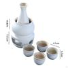 Ceramic Sake Set Cups with Warmer, Porcelain, Practical, Traditional, Drinkware, Creative,