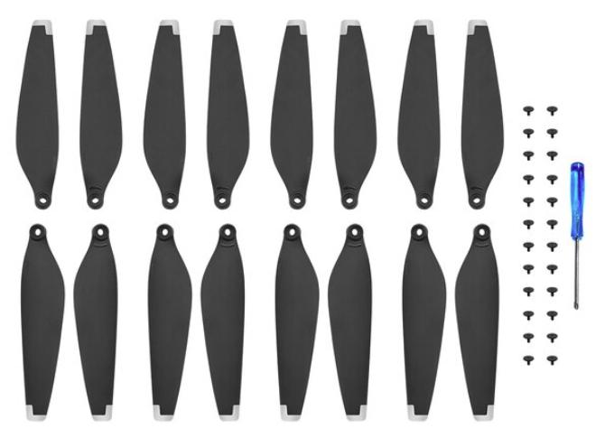 Propellers for DJI Mini 3 Pro / 4 Pro Drone - 16 Pieces 6030F Silver
