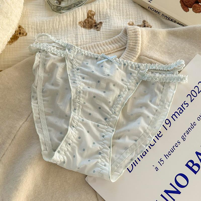 Pachet dulce de talie pentru femei cu urechi de lemn și fese Dorință pură pentru senzație goală cu crăpătură înaltă Lenjerie triunghiulară goală respirabilă nerestricționată