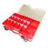 Fishing Lures Case Double Sided Fishing Baits Box with Removable Dividers