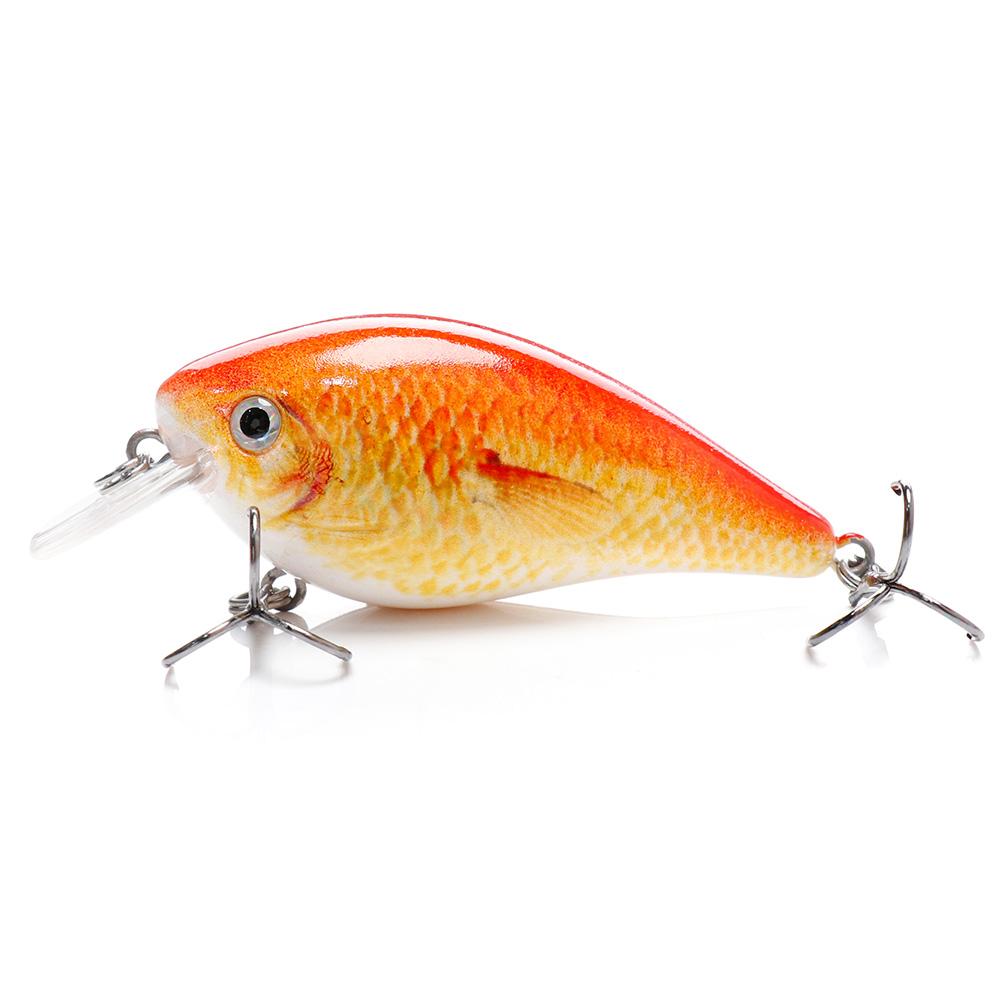 6cm 12.6g Crankbaits Fishing Lure Hard Artificial Bait Floating Wobblers for Pike Minnow Lures for Fishing Tackle