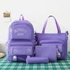 New Schoolbag Set for Boys and Girls Students with Large Capacity and Multi function