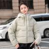Fashion Short Winter Hooded Warm Thickened Temperament Loose Cotton Clothes New Coat Women's Fashion