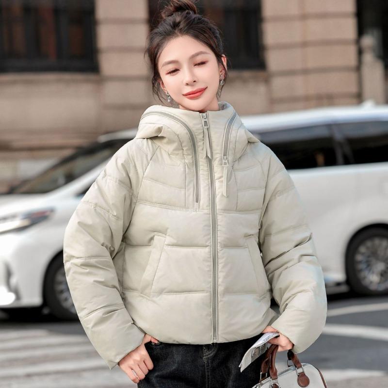 Fashion Short Winter Hooded Warm Thickened Temperament Loose Cotton Clothes New Coat Women's Fashion