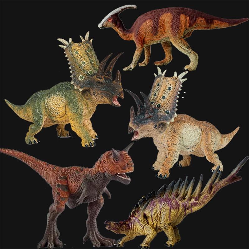 High-quality Plastic Dinosaur Toy Set Jurassic Theme Static Model Ideal Gift For Kids Characters)