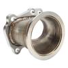 3PCS Turbo Flange 8 Bolt Strong Sealing Leak Proof Flange Clamp Adapter Fit for Garrett T25 T28 GT25 GT28 to 3in