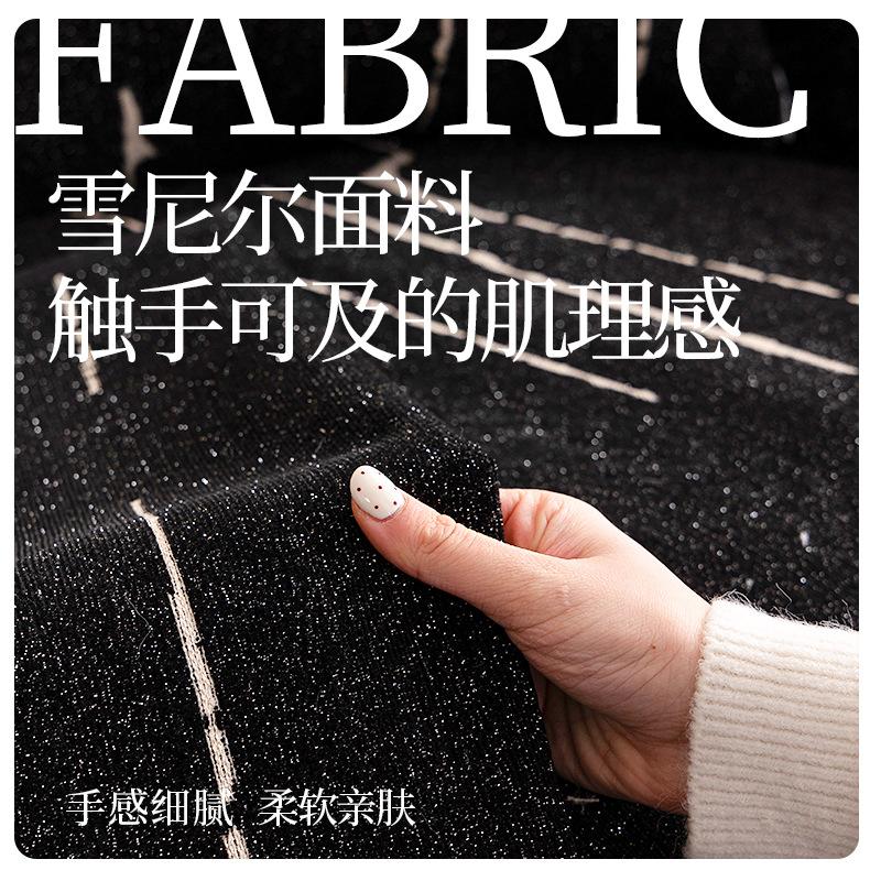 Four Seasons Universal Sofa Cushion  New Light Luxury Premium Seat Cushion Chenier Non-Slip Leather Sofa Cover Cover