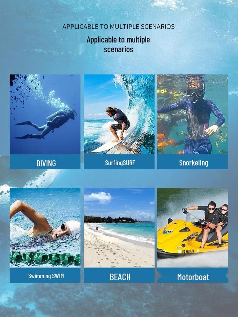 Pánský 3mm rychleschnoucí lovecký a surfařský oblek - Dvoudílný chladuvzdorný opalovací oblek pro freediving