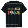 Funny 60th Birthday T Shirts Legends Were Born in 1964 Summer Graphic Cotton Vintage 60 Years Old Short Sleeve T-shirt Men