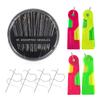 Sewing Needles Pins with Threading Tool Needlework Home Stainless Steel DIY Crafts Household Handmade Sewing Accessories TMZ
