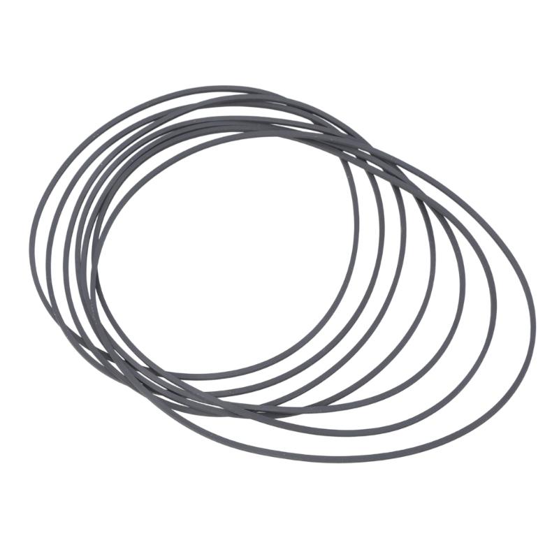 1PC Rubber Belt for Cassette Players and Video Recorders Turntables Common Bands Repair Belts 150-185mm Folded