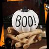 Cartoon Halloween Decoration Atmosphere Resin Pumpkin Prop 2024 Fall Pumpkin Ornament