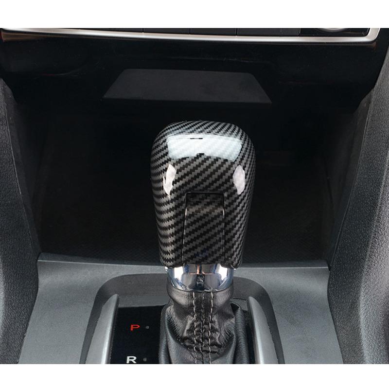 Car Inner Cover Stick Chrome ABS Shift Knob Control Top Lamp Frame Trim Stick For Honda Civic 10th 2016 2017 2018