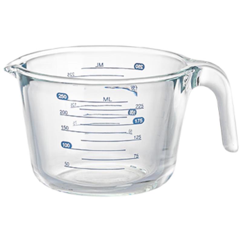 Современная домохозяйка Жаростойкий мерный стакан из градуированного стекла