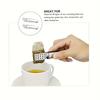 Stainless Steel Tea Bag Tongs – Square Filter Hole Tea Accessory For Sugar Cubes And Small Food Items