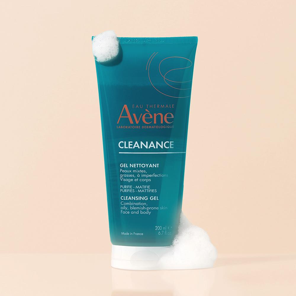 Avene Cleanance Cleansing Gel 200ml X 2 (Mild Acidic Gel Cleanser)
