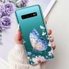 Per Samsung Galaxy S10+ S10 S10e Elegante Custodia per Telefono con Motivo Floreale e Farfalle Per Samsung S10e S10 Plus S 10 4G Custodie Morbide in Silicone TPU