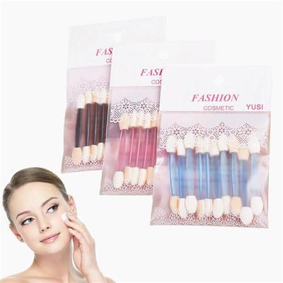 Make-up Oogschaduw Eyeliner Spons Lippenkwast Wegwerp Applicator Dubbelzijdig Enkel Cosmetica Makeu