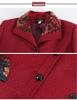 Elderly Women's Chinese Style Plus Size Turn-Down Collar Jacket - Fashionable Spring and Autumn Top for Grandma