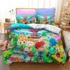 Animal Crossing Cartoon Spiel Bettwäsche Kollektion 3D Bettbezug Einzelbett Doppelbett Queen King Größe Mit Bettwäsche Und Bezügen Kissenbezug Kollektionen Für Kinder