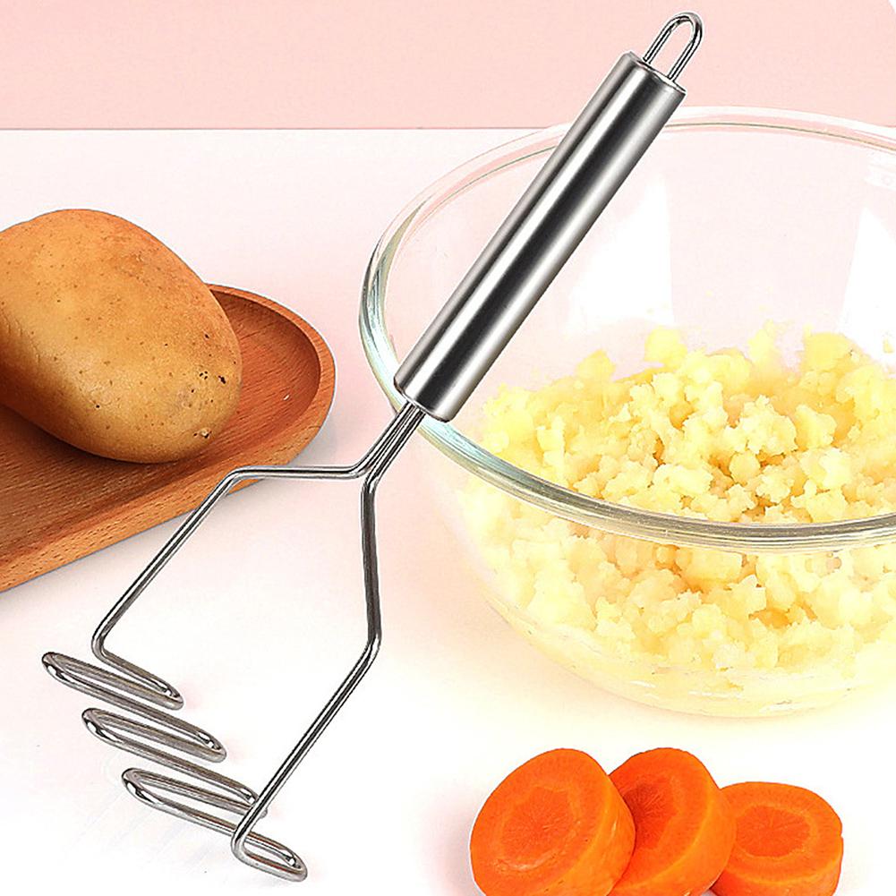 Stainless Steel Potato Mashers Ricers Masher Puree Purple Sweet Potata Pumpkin Grater Kitchen Acceesories Makers Tools Crusher