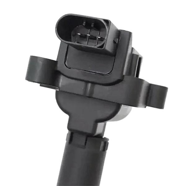 Black Plastic Ignition Coil Set (2 pcs) for Mercedes-Benz A0001502580 None