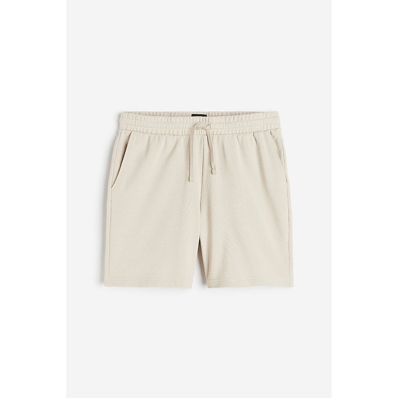 

HM Men s Sweatpants Autumn Thin Loose Straight-leg Exercise Running Pants Elastic Waist Casual Shorts 1224295 Light beige 175/88A(M)