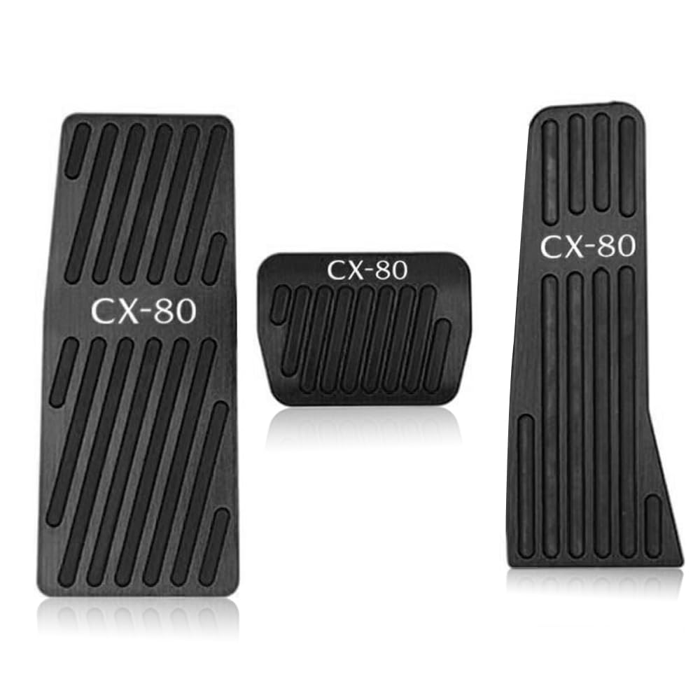 

For Mazda CX 80 CX80 KL Series 2024 and Internal Throttle Pedal Special Easy No Drilling Replacement Parts CX-80 (September - Present) - Anti-Slip, чёрный