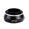Canon EOS EF Lens to Fuji X FX Mount Adapter with Lens Cloth K&F (EF-S) ef-fx (KFFX)