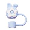 24TE Dustproof Silicone Straw Tip Cover Colorful Straw Protectors Multifunctional Silicone Straw Tip For Everyday Use