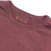 Solti Pigment Long Sleeve Poket T-Shirts (Deep Red)
