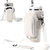 Adjustable Strap Water Cup Bags With Phone Pocket Bottle Carrier Bag for Stanley 40oz Tumbler