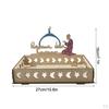 Eid Mubarak Dessert Tray Ramadan Decorative for