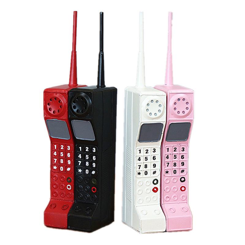 Retro 80s Mobile Phone Model Display Ornament Costume Prop