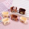 Handmade Resin Accessories: DIY Crocs Charms, Jewelry Glue, Cartoon Hair Clips, and Tricolor Print Box.