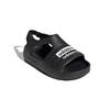 Adidas Originals Adilette Series Play Comfortable Versatile Low-Top Shoes Baby Shoes Black EF6237