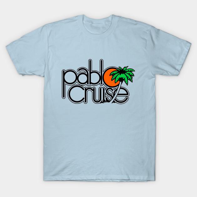 Men Black Print T-shirt Pablo Cruise Step Brothers No-Cut Transfer Paper Print Cotton Tshirt XL светло-синий