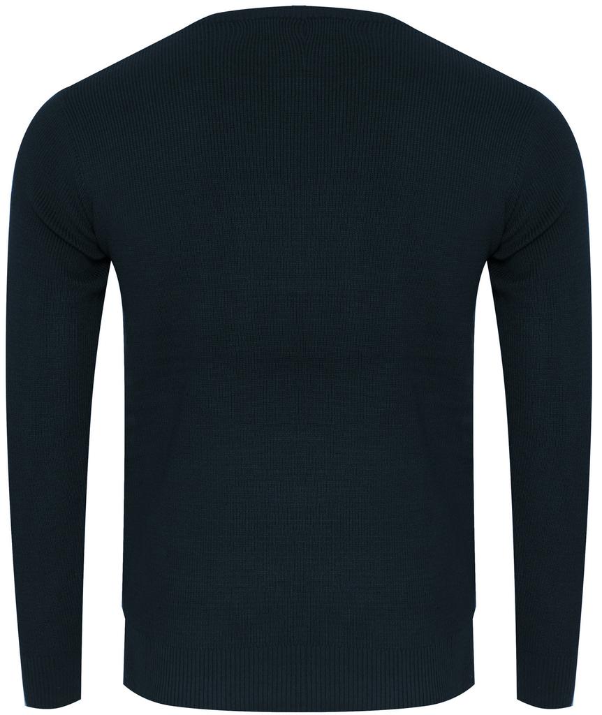 MEN'S SWEATER - S8750 NAVY BLUE XXL