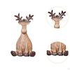 Animal Figurine Elk Statue Living Room Desktop Decoration Bedroom Table Centerpiece Bookshelf