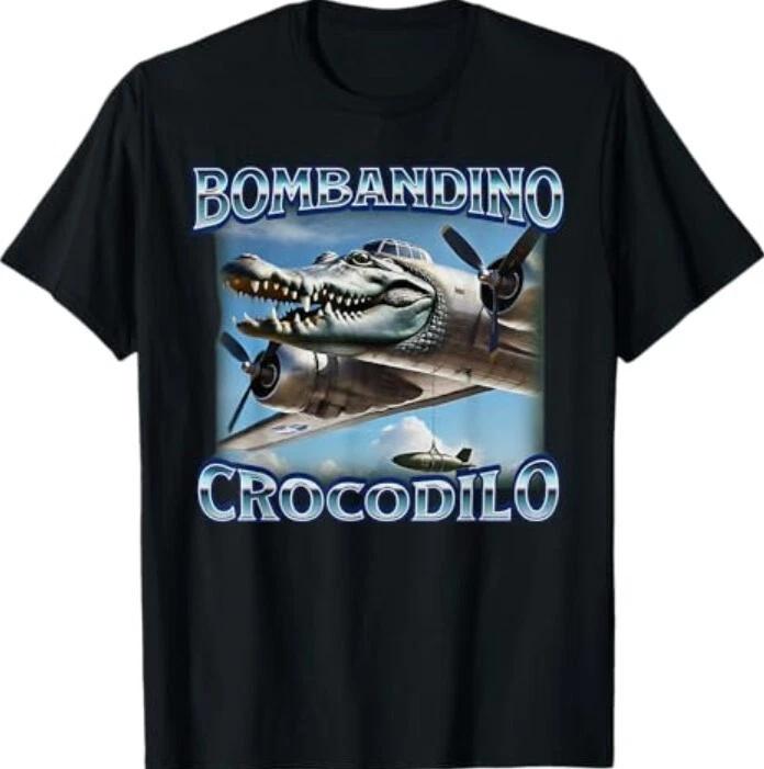 

Italian Brainrot Bombardino Crocodilo T-Shirt 2XL