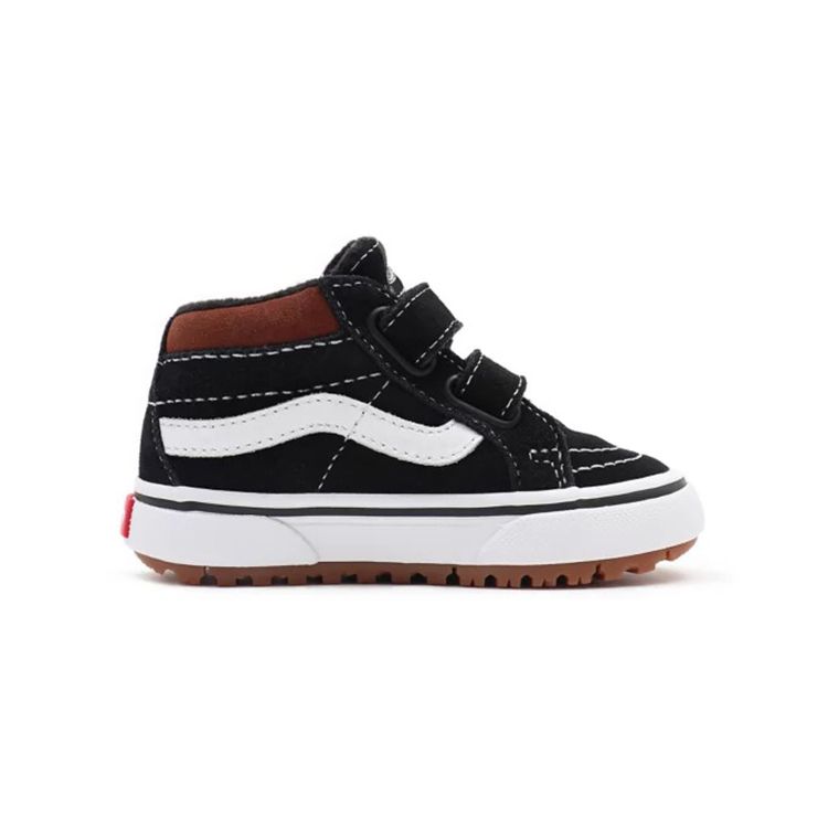 Vans Sk8 Reissue Mte-1 Casual Comfortable Mid-Top Walking Shoes Baby Shoes Black White VN0A5KRN9AS