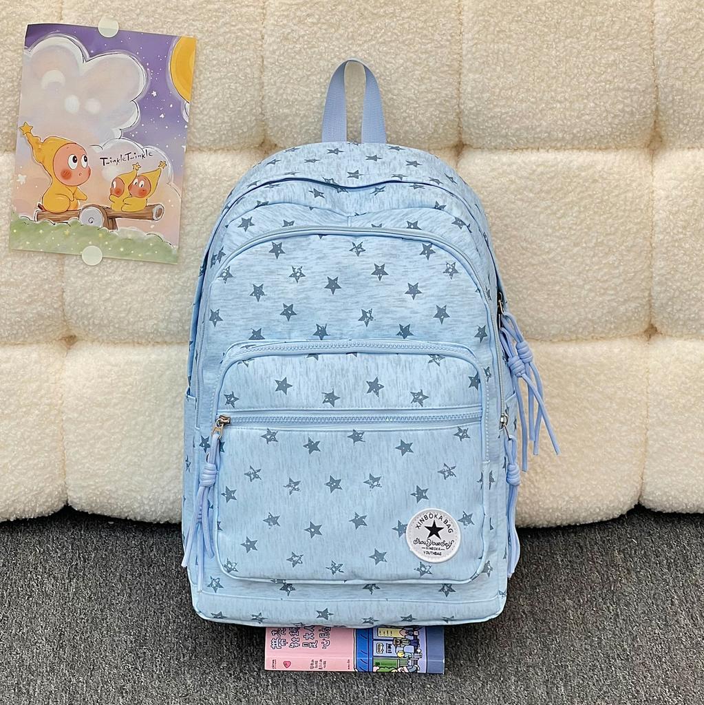 Schoolbag1011 New Schoolbag Large Capacity Backpack Student Backpack Cute and Light Casual Backpack Wholesale for Primary and Secondary School 