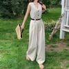 MIXMAX Casual Versatile Temperament Fashionable Age Reducing and Slimming Jumpsuit