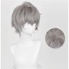 LAOBAO Till Cosplay Wig, Gray, Short Hair, Heat Resistant, Costume Wig, Halloween Costume Accessory (Till A)