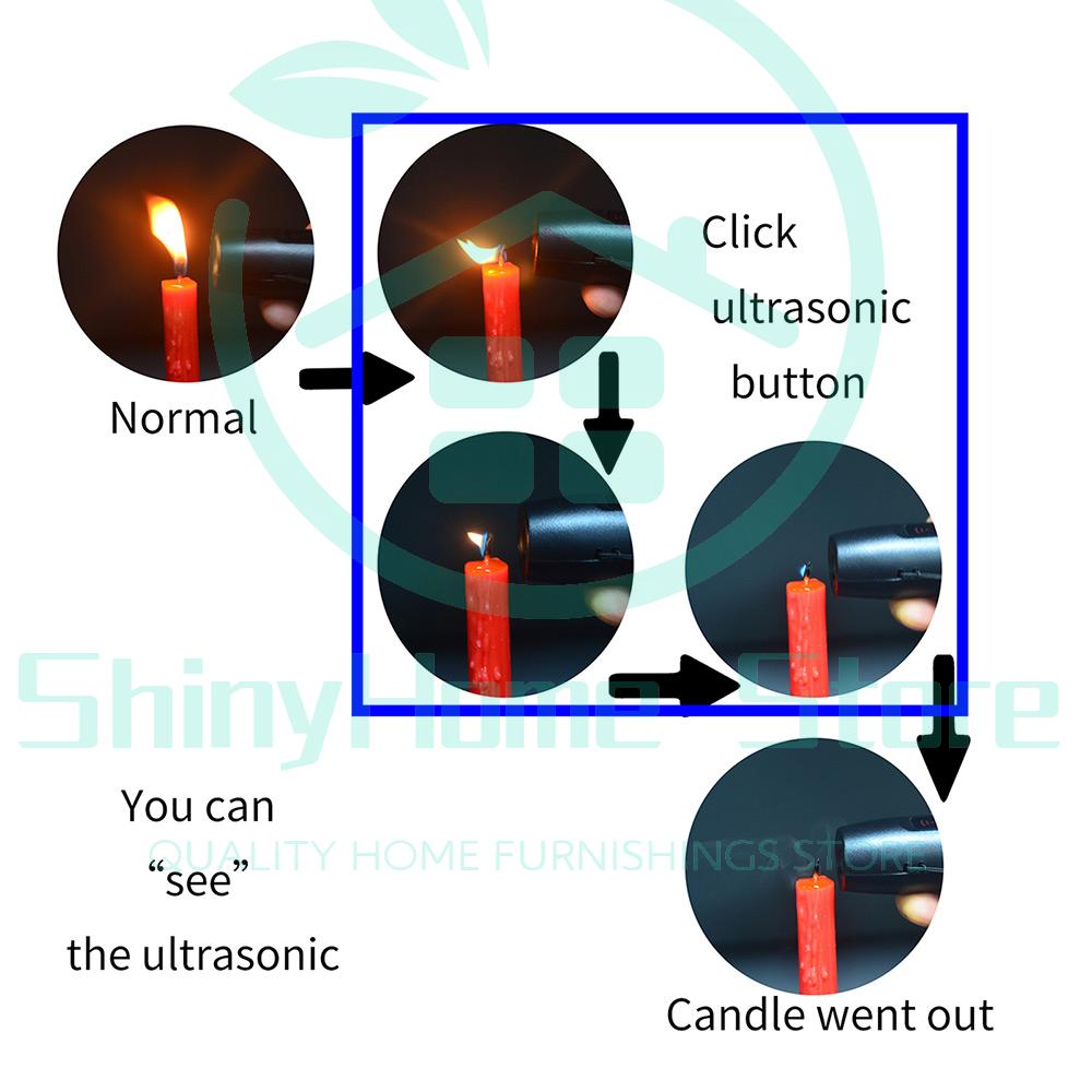 Ultrasonic Dog Repellents with LED Flashlight Plastic Electronic Training Devices 3 Modes Dog Training Equipment Pet Accessories