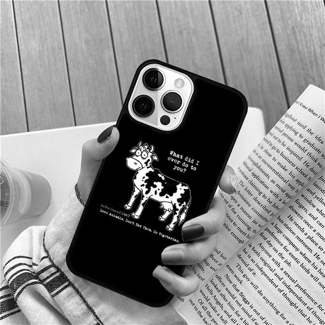 Vegetarian Quotes VEGAN LOVE VEGGIE Phone Case Cover For iPhone 17 Air 15 16 Pro Max 14 13 12 11 Pro Max Plus
